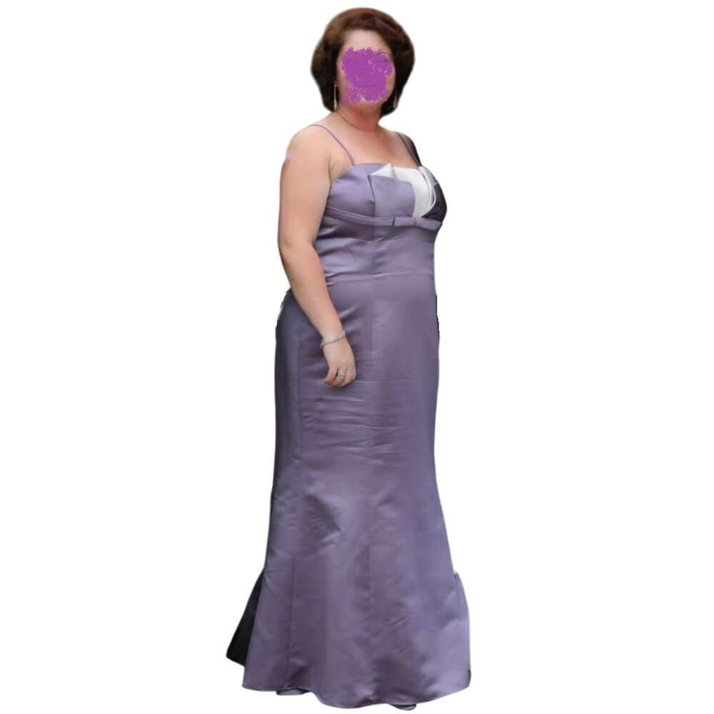 Women's Bridesmaid / Prom Dress, Bari Jay, Lilac, Plus Size 14